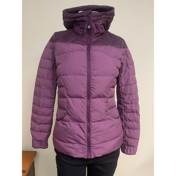 lululemon athletica Jackets & Blazers - Lululemon Fluffin Awesome Down Jacket - Plum - Size